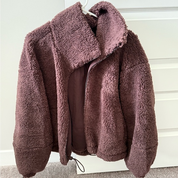 lululemon athletica Jackets & Blazers - Lululemon Fleece Teddy Jacket
